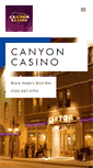 Mobile Screenshot of canyoncasino.com